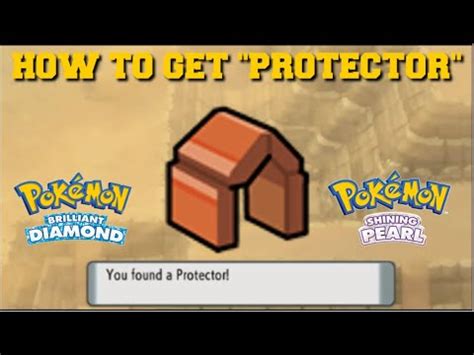 How to Get Protector and Effect Pokemon Brilliant Diamond and …