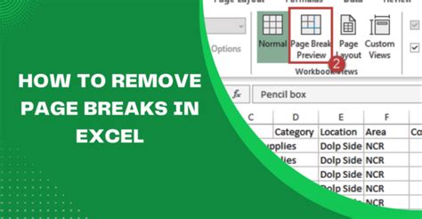 How to Get Rid of Page Breaks in Excel Learn Excel