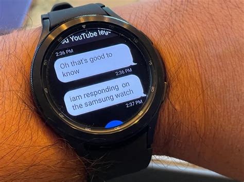 How to Get Text Messages on a Samsung Galaxy Watch