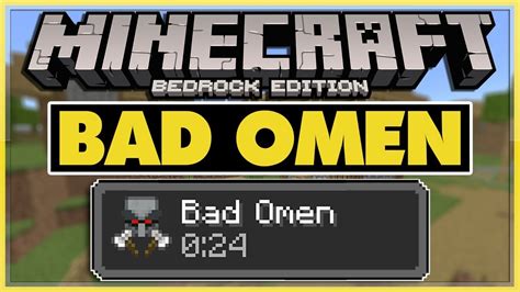 How to Get The Bad Omen Effect in Minecraft (JAVA / BEDROCK …