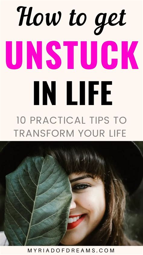 How to Get Unstuck in Your Life - The Simplicity Habit