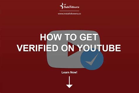 How to Get Verified on YouTube InstaFollowers