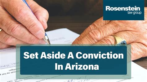 How to Get a Conviction Setaside in Arizona Blog