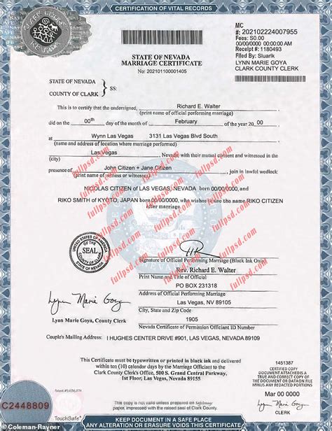 How to Get a Copy of Your Marriage Certificate In Nevada - DoNotPay