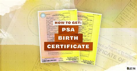 How to Get a Copy of Your PSA Birth Certificate