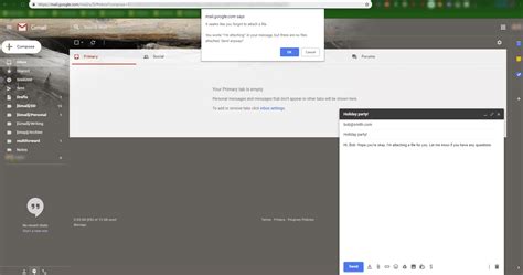 How to Get a Forgotten Attachment Reminder in Gmail