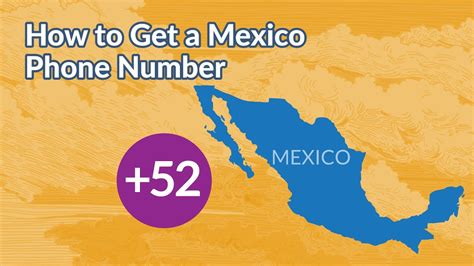 How to Get a Mexico Phone Number YouTube