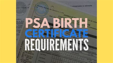 How to Get a PSA Birth Certificate Requirements and Procedures 2022