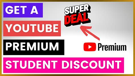 How to Get a YouTube Premium Student Discount