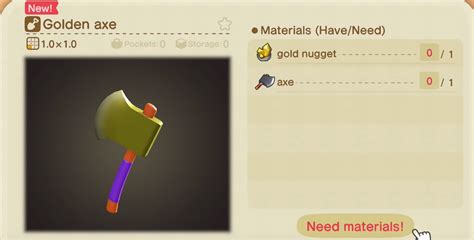How to Get an Axe in Animal Crossing New Horizons