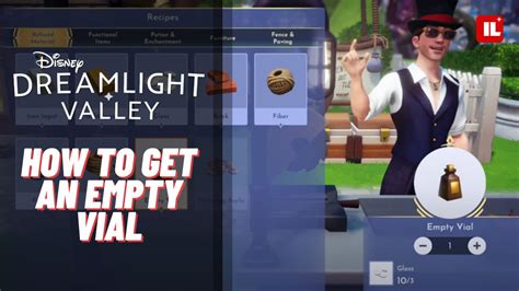How to Get an Empty Vial in Disney Dreamlight Valley
