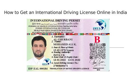 How to Get an International Driving License Online in India by eidp Issuu
