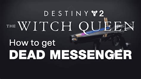 How to Get the Dead Messenger in Destiny 2 Gamezo
