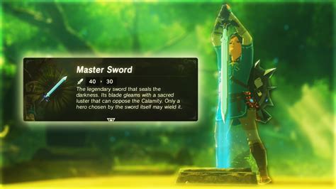 How to Get the Master Sword in Zelda Breath of the Wild