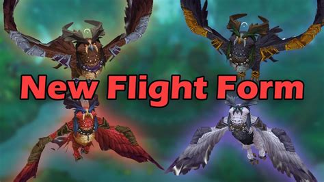 How to Get the New Druid Flight Form (New Class Mount) Lunarwing Owl