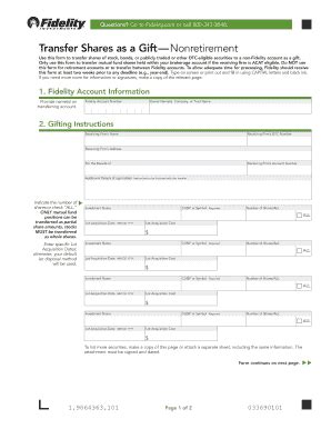 How to Gift Shares Into or Out of 