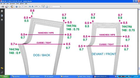 How to Grading pant pattern pattern Grading grading patterns