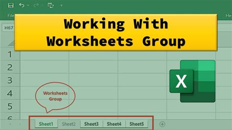 How to Group and Ungroup Worksheets in Excel YouTube
