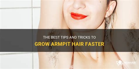 How to Grow Armpit Hair Faster (In a Week) — Brighter Press