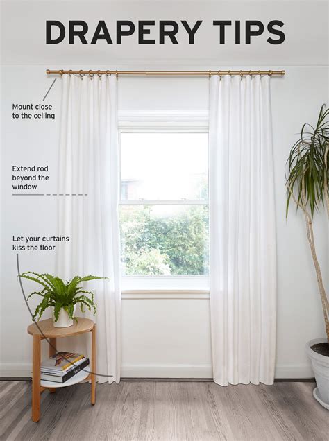 How to Hang Curtains & Liners : Design Tips for the Home