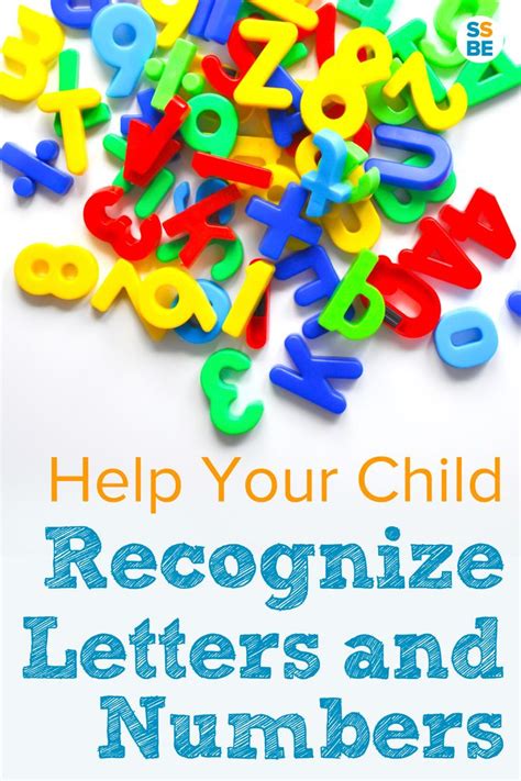 How to Help Your Child Recognize Letters and Numbers