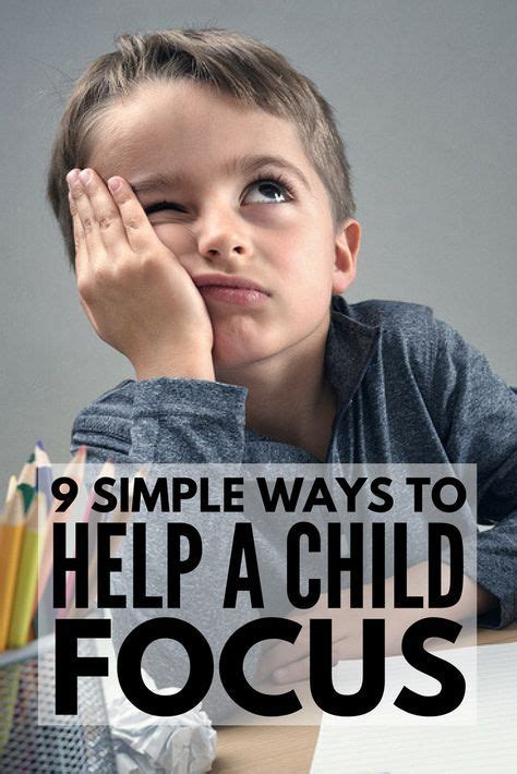 How to Help a Child Focus: 9 Tips to Increase a Short Attention …