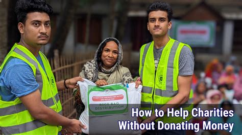 How to Help amp Support Charities Without Donating Money