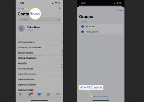 How to Hide Contacts on iPhone
