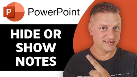 How to Hide or Show Notes in PowerPoint YouTube