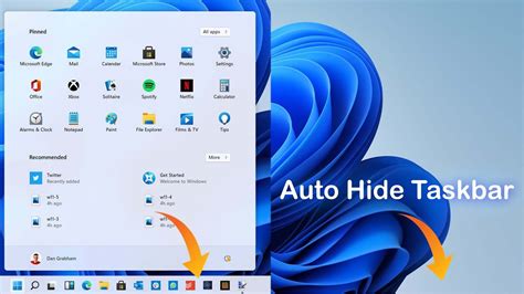How to Hide the Taskbar in Windows 11
