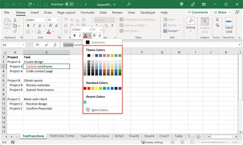 How to Highlight in Excel