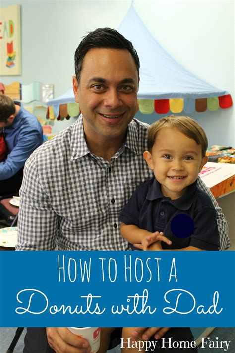 How to Host a Donuts with Dad in Your Preschool Classroom Happy Home