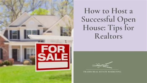 How to Host a Successful Open House