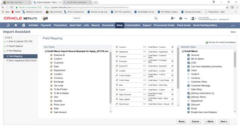 How to Import Credit Memo in NetSuite and Apply to Invoice