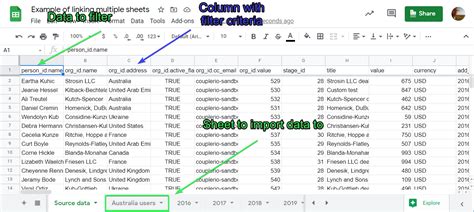 How to Import Data from One Google Sheet to Another