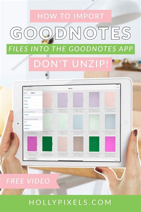 How to Import GoodNotes Zip Files into GoodNotes from Digital