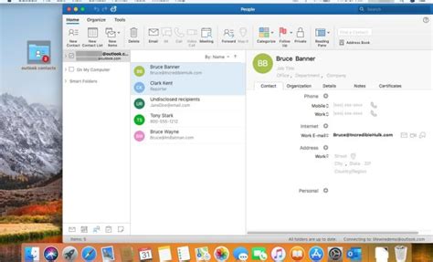 How to Import Outlook Contacts Into Apple Mail