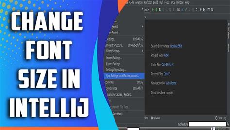 How to Increase Font Size in Intellij The Serif