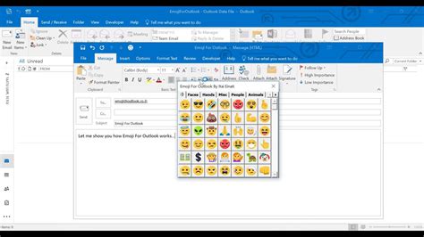How to Insert Emoticons in Outlook Emails