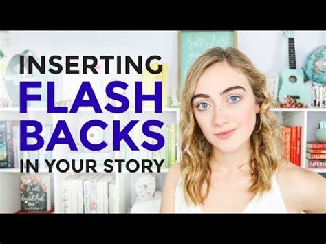 How to Insert FLASHBACKS Into Your Story - YouTube