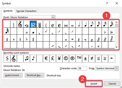 How to Insert Music Symbols in a Word Document
