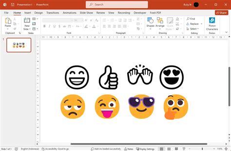 How to Insert a Copyright Symbol or Emoji on a PowerPoint Slide