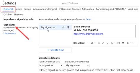 How to Insert a Signature in Gmail