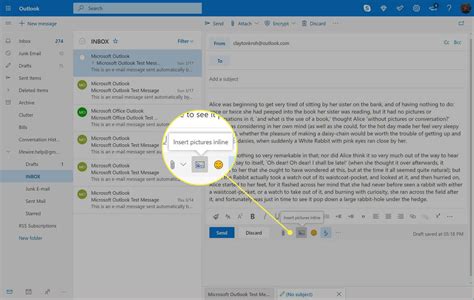 How to Insert an Inline Image in an Outlook Message