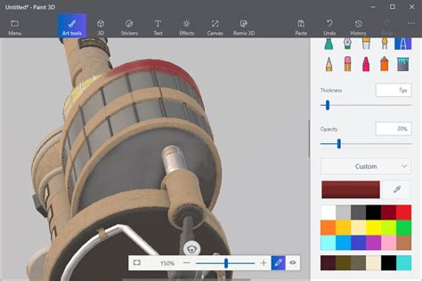 How to Insert and Paint 3D Models in Paint 3D