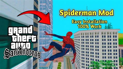 How to Install Spider-Man Mod in GTA San Andreas YouTube. 