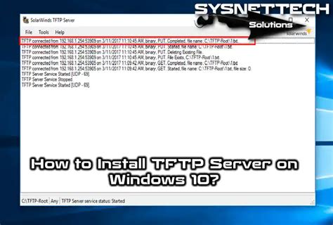 How to Install TFTP Server on Windows 10 Solutions