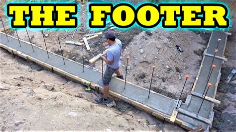 How to Install Your Own Footer for a Block Wall