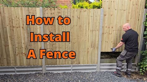How to Install a Fence on a Concrete Surface Tips and Techniques for