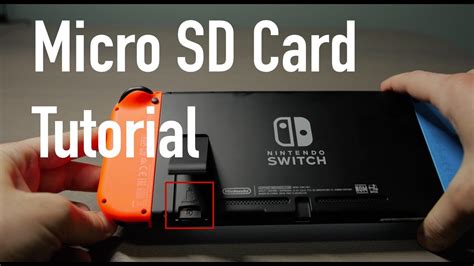 How to Install a Micro SD Card in Your Nintendo Switch OLED, Lite, OG